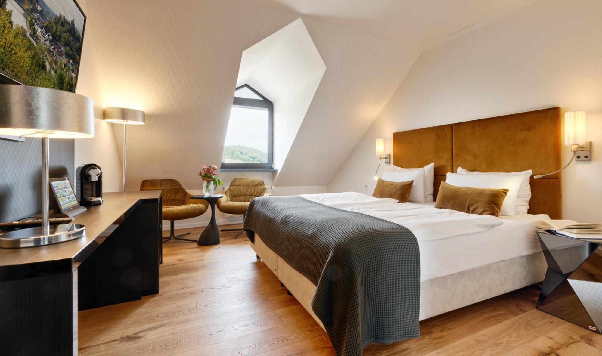 Hotel Erasmus - Mein Genuss- Und Wellnesshotel 트라셈 객실 사진